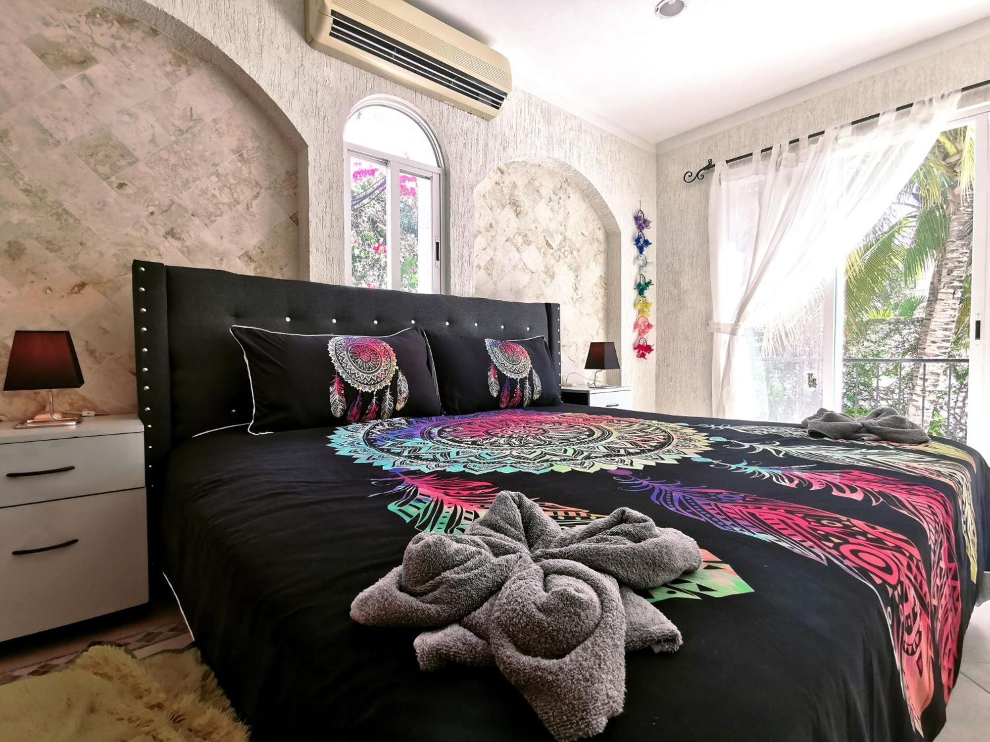 Beautiful & Cozy Near Beach Apartment Pool & Kingsize Bed Cancún Zimmer foto