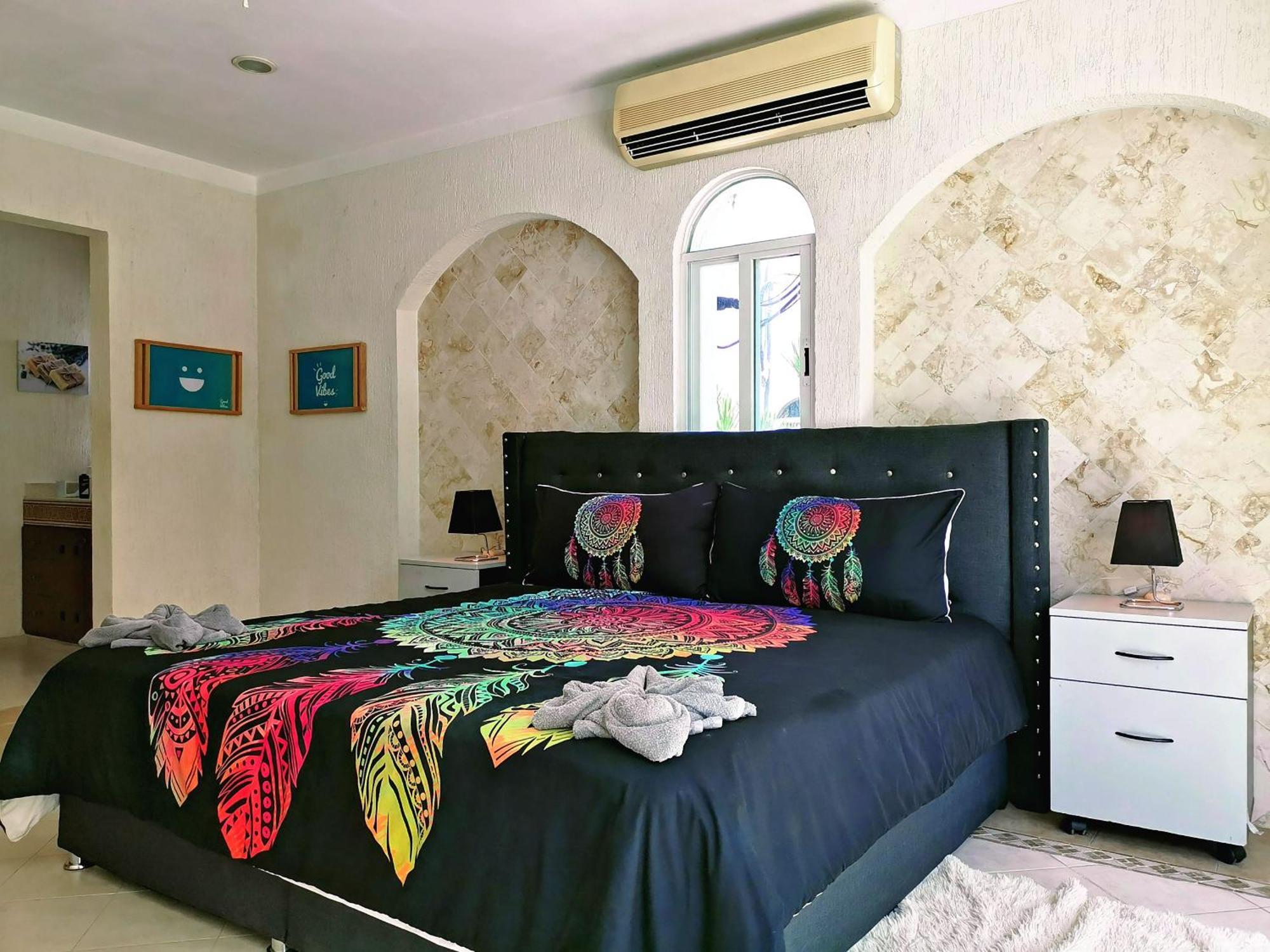 Beautiful & Cozy Near Beach Apartment Pool & Kingsize Bed Cancún Zimmer foto